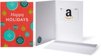 Amazon.com $50 Gift Card in a Greeting Card (Holiday Ornaments)