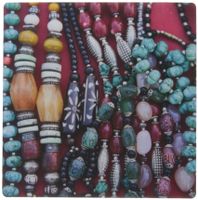 3dRose Kathmandu, Nepal. Jewelry for Sale at Swayambhunath Temple. - Mouse Pad, 8 by 8 inches (mp_207770_1)