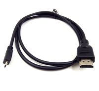 Micro USB to HDMI Cable Haokiang 3Ft/1M Micro USB Male to HDMI Male Data Charging Cord Converter Adapter Cable