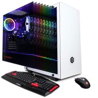 CYBERPOWERPC Gamer Xtreme Gaming PC, Intel Core i3-9100F 3.6GHz, NVIDIA GeForce GTX 1660 6GB, 8GB DDR4, 480GB SSD, WiFi Ready & Win10 Home (GXi11400CPG, White)