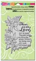 STAMPENDOUS CRR265   Cling Rubber Stamp, Those We Love