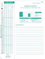 TEST-886E 886-E 100 Question Compatible Testing Forms (100 Sheet Pack)