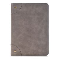 TechCode Samsung T820 Cover Tab S3 9.7 Case, Luxury PU Leather Book Style Folio Slim Screen Protective Case Cover for Samsung Galaxy Tab S3 9.7 SM-T820/T825/T827(Tab S3 9.7, Grey)