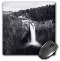 3D Rose"Salish Lodge Snoqualmie Falls Washington UsaUs48 Ccr0318Charles Crust" Matte Finish Mouse Pad - 8 x 8" - mp_147817_1