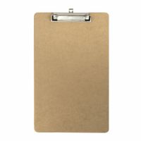 Officemate Recycled Legal Size Wood Clipboard, Low Profile Clip, Brown (83225)