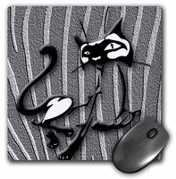 3Drose LLC 8 X 8 X 0.25 Inches Mouse Pad, Our Sassy Cat Sitting Pretty Just Waiting for You to Bring Her Home (Mp_108129_1)