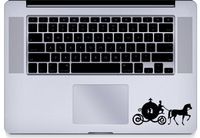 Cinderella - Pumpkin - Trackpad - Macbook - Decal - Keyboard
