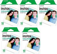 Fujifilm Square Instant Film, 50 Exposures Total