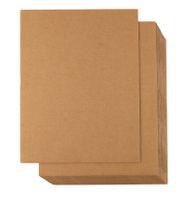 Corrugated Cardboard Sheets - 24-Pack Flat Cardboard Sheets, Cardboard Inserts for Packing, Mailing, Crafts - Kraft Brown, 8.5 x 11 Inches