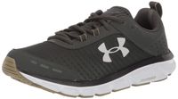 Under Armour Men's Charged Assert 8 Running Shoe, Baroque Green (300)/Gray Flux