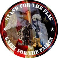 Decalrus -Kneel, Kneel for The Fallen, Stand for The Flag Vinyl Decal Skin Skins Sticker for Cars, Travel Trailers, Boats, Motor Homes, Trucks, Laptop, Motorcycles & Luggage - sticker-16