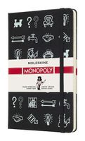 Moleskine Limited Edition Monopoly Notebook, Hard Cover, Large (5" x 8.25") Ruled/Lined
