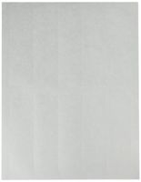 Compulabel Landscape Mailing Labels for Laser and Inkjet Printers, 1 1/2 x 4 3/4 Inches, Permanent Adhesive, 10 per Sheet, 250 Sheets per Carton (330208)