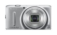 Nikon COOLPIX S9500 Wi-Fi Digital Camera with 22x Zoom and GPS (Silver)