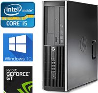 HP 8300 4K Gaming Computer Intel Quad Core i5 upto 3.6GHz, 8GB, 1TB HD, Nvidia GT730 4GB, Windows 10 Pro, WiFi, USB 3.0 (Renewed)