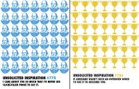 Quiplip Funny Birthday Cards Unsolicited Inspirations, 6-Pack (UI09176PCK)
