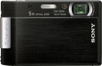 Sony Cybershot DSC-T100 8.1MP Digital Camera with 5x Optical Zoom and Super Steady Shot (Black)