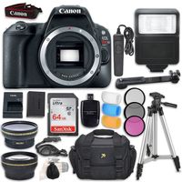 Canon EOS Rebel SL2 DSLR Camera (Body Only) + Accessory Bundle