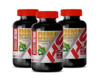 Estrogen Blocker for Men - DIM Advanced Complex with Broccoli & Kale - Estrogen Blocker - dim Natural Supplement - 3 Bottles 270 Capsules