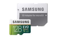 Samsung 128GB 100MB/s (U3) MicroSD EVO Select Memory Card with Adapter (MB-ME128GA/AM) (Renewed)