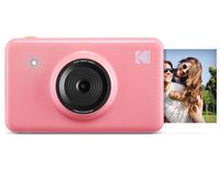 Kodak Mini Shot Wireless Instant Digital Camera & Social Media Portable Photo Printer, LCD Display, Premium Quality Full Color Prints, Compatible w/iOS & Android (Pink)