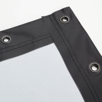 Carls Place (16:9) 200" Diag.- 8.5 x 15 Ft Premium Golf Impact Screen Finished with Black Vinyl Edges and Grommets, Golf Screen, Golf Simulator Screen, Golf Simulator Impact Screen, Impact Screen