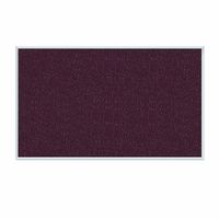 Ghent Berry Vinyl Bulletin Board, 36" x 46.5", Aluminum Frame, Made in The USA