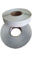Checkpoint 410 Compatible 8.2 MHz RF Label 4x4cm, Plain White, 1 roll 1K