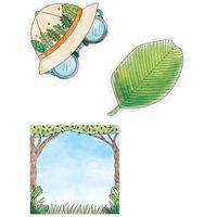 Creative Teaching Press Cut-Outs 10" Safari Friends Safari Fun Cut Outs, 10" Ctp 3388 with