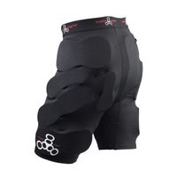 Triple Eight Bumsaver Men's Padded Shorts for Skateboarding and Snowboarding, Large