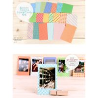 20 PCS Retro Color Instant Films Sticker for FujiFilm Instax Mini 8 7s 25 50s