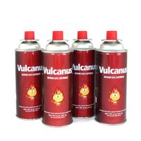 Vulcanus Gas-1 Butane Gas Cartridge Fuel Canister Camping Stoves (4-Pack)
