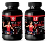 Weight Loss for Women - MEGA Fat Burner Complex - 2645MG - Fat Loss Products - 2 Bottles (180 Capsules)