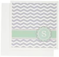 3dRose Set of 12 Greeting Cards, Letter S Monogram (gc_154238_2)