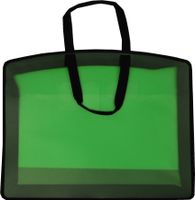 Filexec Carry All Bag, in-Side Pocket, Business Card Slot, Zippered Closure, 24"x32", Green (34975)