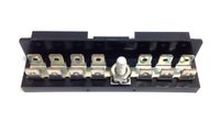 Sierra International FS40730 Ground Bus Bar for ATO/ATC Fuse Blocks with Contains Fourteen Tin Plated Copper Tab Terminals, 1/4"