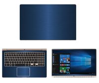 Decalrus - Protective Decal for LG Gram 15Z960 (15.6" Screen) Laptop Blue Texture Brushed Aluminum Skin case Cover wrap BAlgGram_15Z960Blue