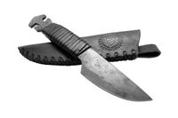 Toferner Knife Thor 2- Original Gift-Knife - Thor Hammer - Hand Forged Knife - Sports- Hand Made Genuine Leather Case- Polished & Hardened Blade- Art Collection- Antiquity.Idea Beautiful Product
