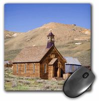 3D Rose"Ca Bodies State Historic Park Methodist ChurchUs05 Jwi0175Jamie and Judy Wild" Matte Finish Mouse Pad - 8 x 8" - mp_88502_1