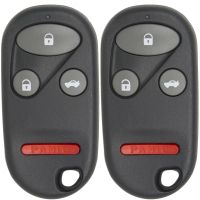 Keyless2Go New Replacement Keyless Entry Remote Key Fob For Vehicles that use KOBUTAH2T Remote - (2 Pack)