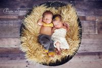 Light Camel Faux Mongolian Fur Photography Prop 20"x36", Newborn Prop, Basket Stuffer, Layering Blanket, Rug (Medium)