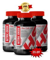 Nitric Oxide Increase Size and Length - Nitric Oxide L-ARGININE 2400MG - Boost Sexual Activity (3 Bottles)