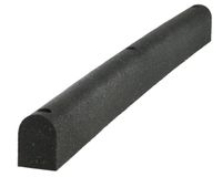 Playsafer Heavy Duty 4' Rubber Dock Bumper for Boat Docks, Marinas, Loading Docks, and Parking Spots - 48" x 3" x 4"