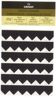 Canson Self-Adhesive Photo Corners Black (Pack Of 252)