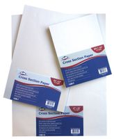 Alvin, 1420-9, Cross Section Paper Pad, Acid-Free, 8 x 8 Inches Grid - 100-Sheet, 11 x 17 Inches