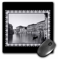3dRose LLC 8 x 8 x 0.25 Inches Mouse Pad, Venizia Palaces Foscari, Giustinian and Rezzonico on The Grand Canal Italy, 1875 by Carlo Naya (mp_160794_1)