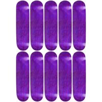 Moose 10 Count 8.0" Blank Skateboard Deck Stained Purple 7-Ply Canadian Maple