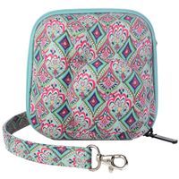 Katia Hard Case EVA Bag Compatible for Fujifilm Instax Mini 9/8 Instant Camera, with Shoulder Strap and Pocket for Photo Films Accessories/Selfie Lens/Battery - Bohemia