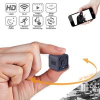 Spy Camera Wireless Hidden Cloud System WiFi Mini Cam Portable Video Recorder HD 1080P Monitor APP for Nanny Baby Pet Car Home Security with Motion Detection, Night Vision, Wide-Angle (1080P)