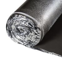 Vapor Barrier Silent Flooring Underlayment - 3-in1 w/Overlap and Tape - 100 sq.ft/roll
